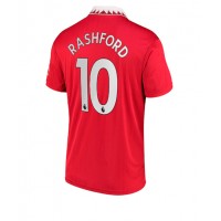 Dres Manchester United Marcus Rashford #10 Domaci 2022-23 Kratak Rukav